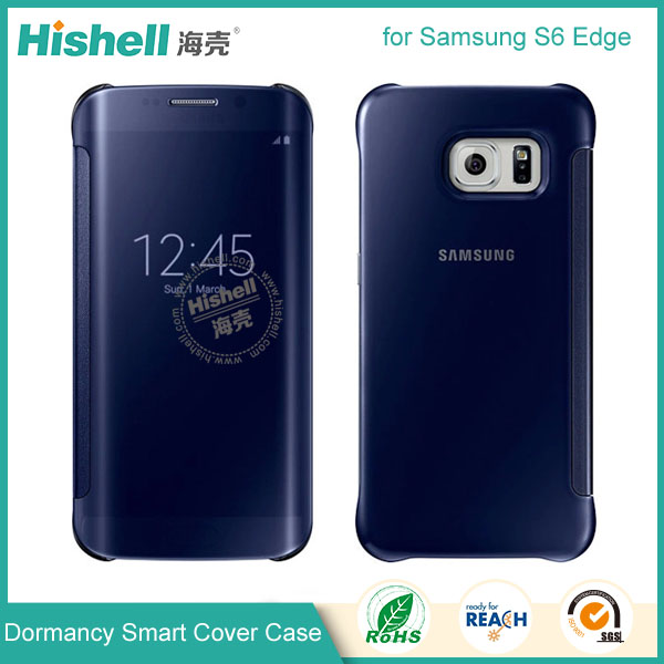 Hot selling Dormancy Smart Phone Case for Samsung Galaxy S6 Edge