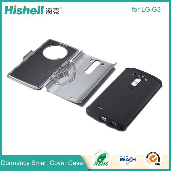 Fashionable Dormancy Smart Cover for LG G3