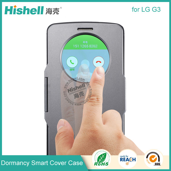 Fashionable Dormancy Smart Cover for LG G3