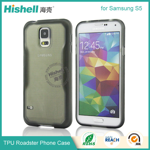 Wholesale Soft TPU Roadster Case Mobile Phone Protector for Samsung S5