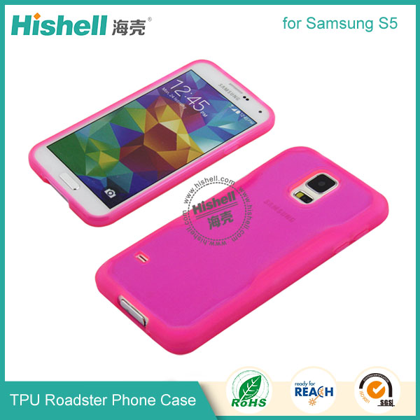 Wholesale Soft TPU Roadster Case Mobile Phone Protector for Samsung S5