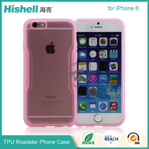 Wholesale Soft TPU Roadster Case Mobile Phone Protector for iPhone 6