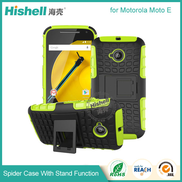 Spider Case With Stand Function for Moto E