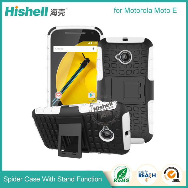 Spider Case With Stand Function for Moto E