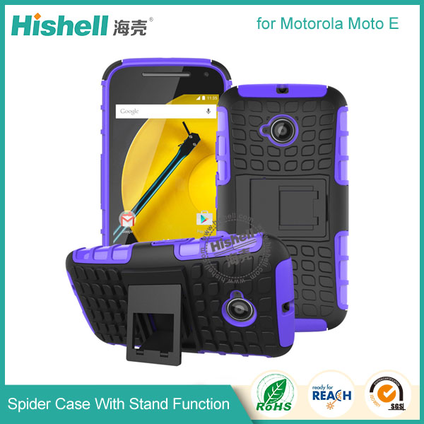 Spider Case With Stand Function for Moto E