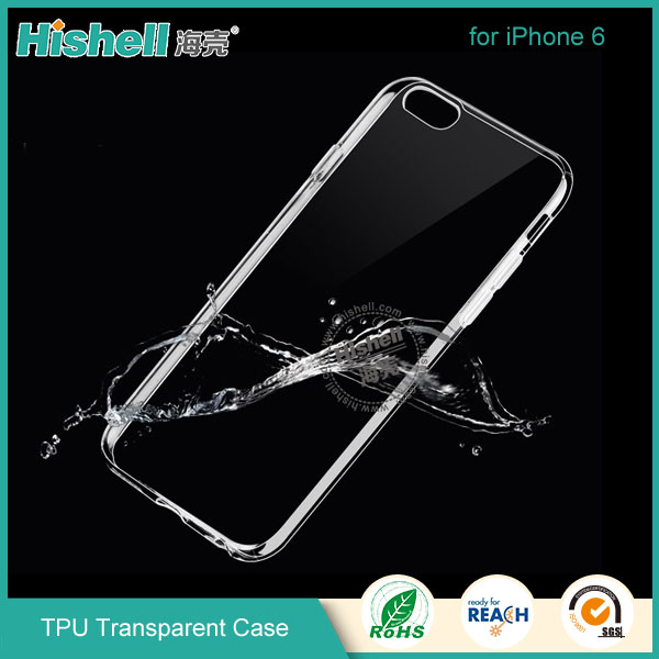 TPU Transparent Mobile Phone Case for iPhone 6