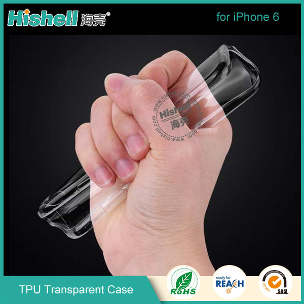 TPU Transparent Mobile Phone Case for iPhone 6