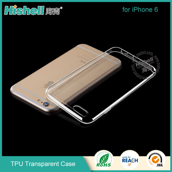 TPU Transparent Mobile Phone Case for iPhone 6