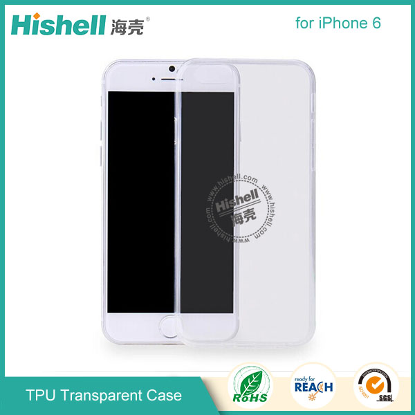 TPU Transparent Mobile Phone Case for iPhone 6