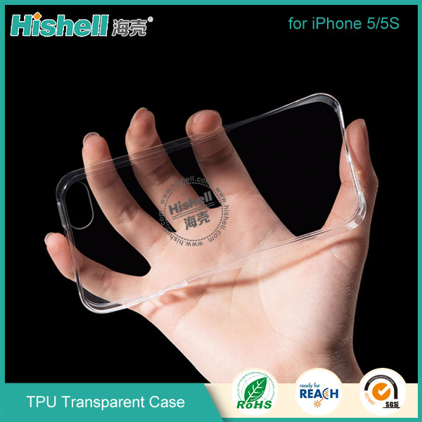 TPU Transparent Mobile Phone Case for iPhone 5/5S