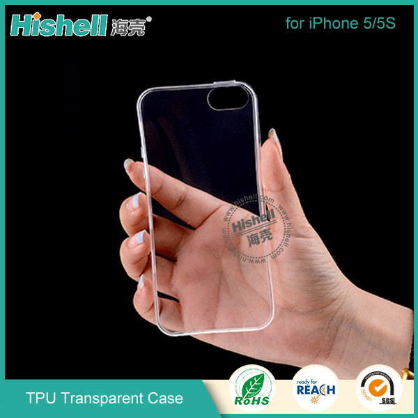 TPU Transparent Mobile Phone Case for iPhone 5/5S