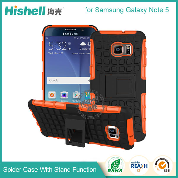 Spider Case With Stand Function for Samsung Note 5