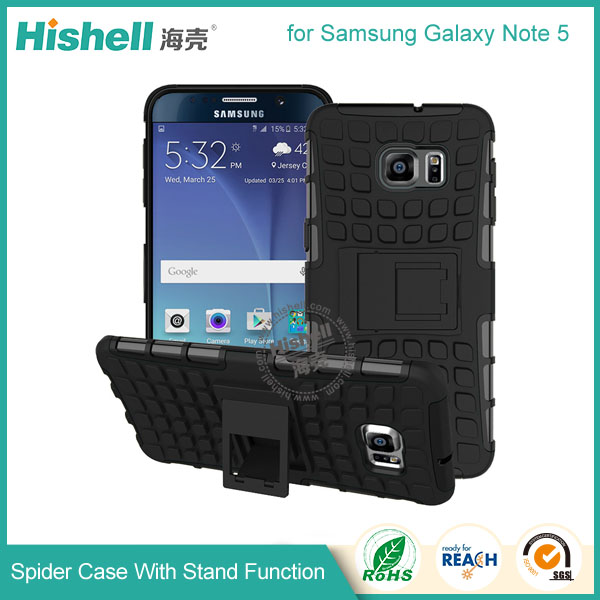 Spider Case With Stand Function for Samsung Note 5