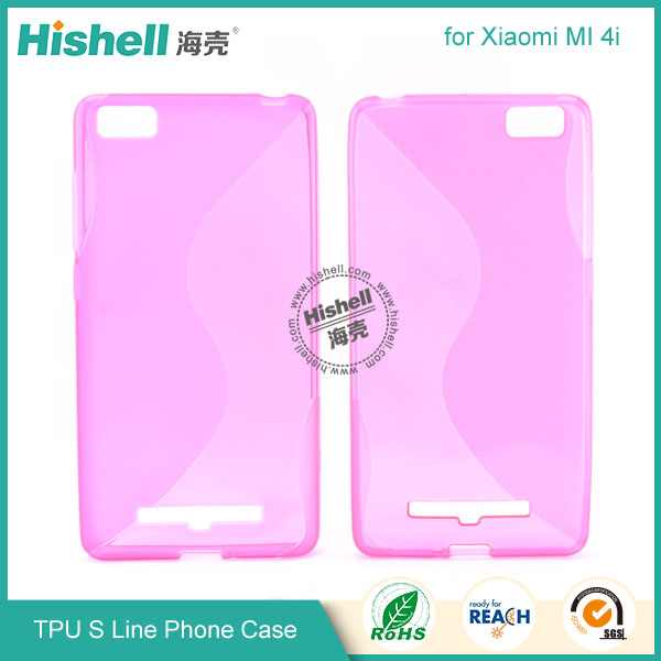 TPU S Line Phone Case for Xiaomi M4i