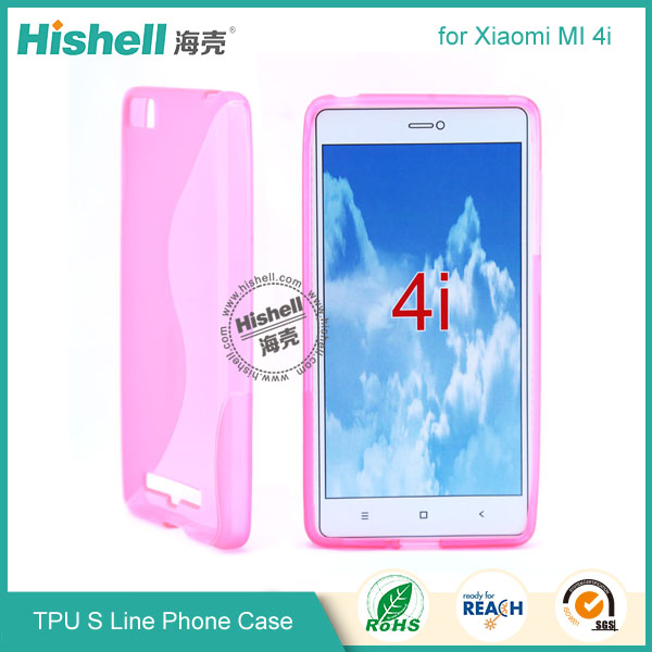 TPU S Line Phone Case for Xiaomi M4i