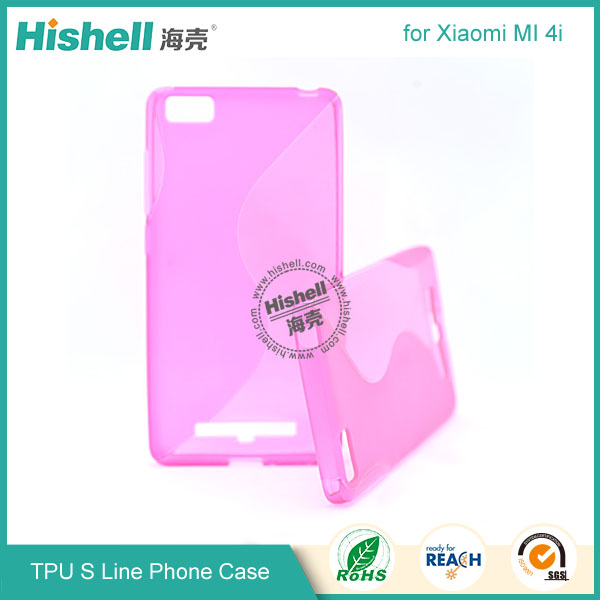 TPU S Line Phone Case for Xiaomi M4i