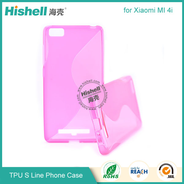 TPU S Line Phone Case for Xiaomi M4i