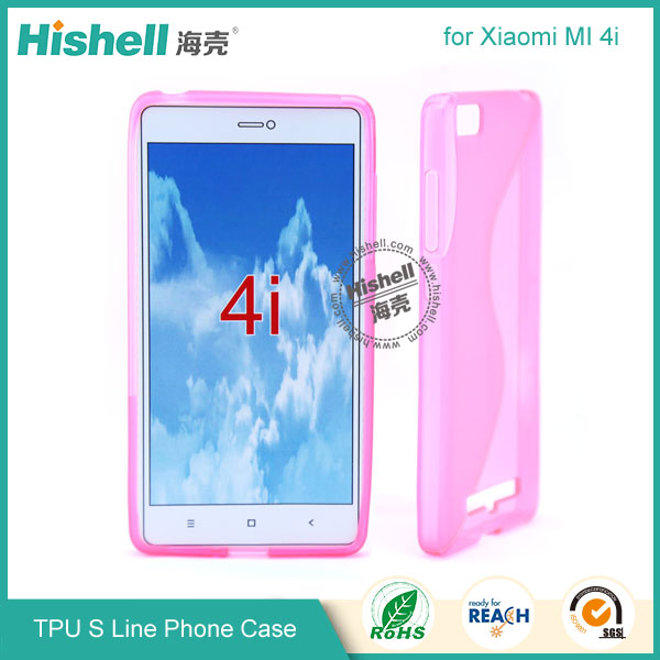TPU S Line Phone Case for Xiaomi M4i