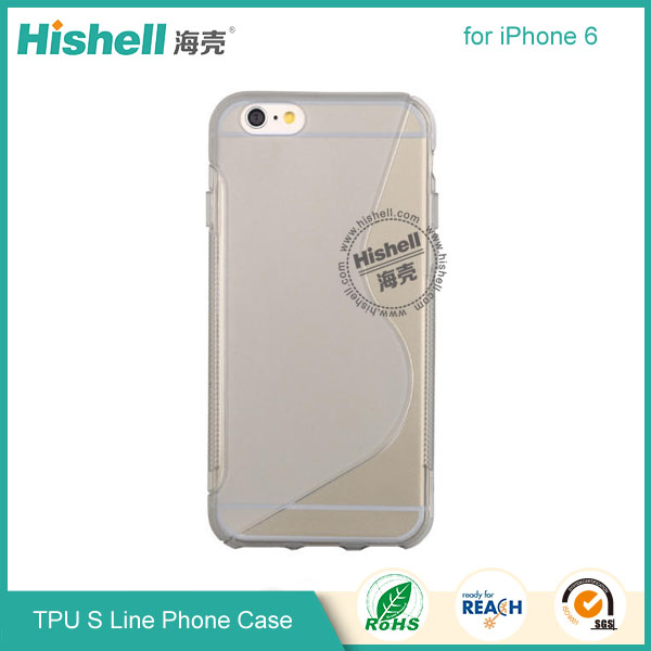 TPU S Line Phone Case for iPhone6