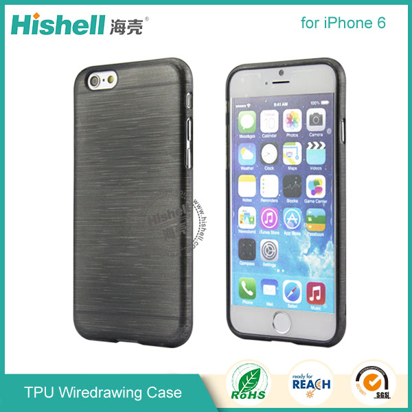 TPU Wiredrawing Case for iPhone 6