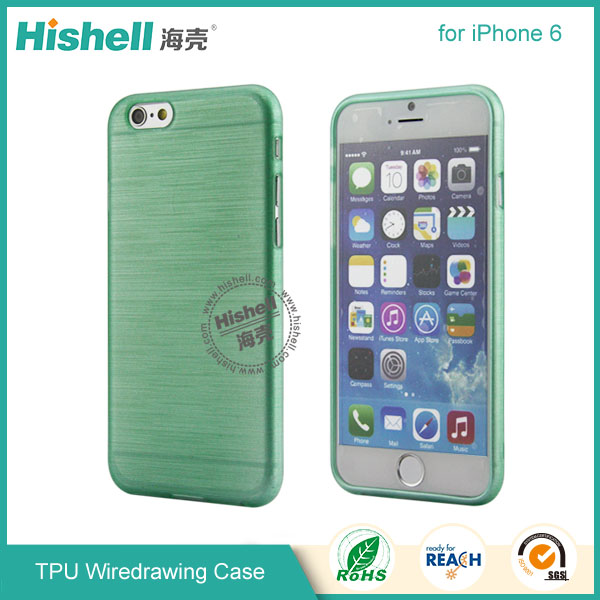 TPU Wiredrawing Case for iPhone 6