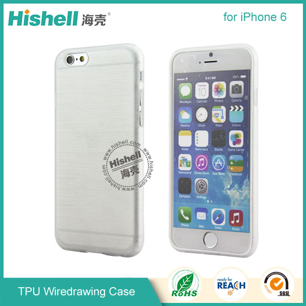 TPU Wiredrawing Case for iPhone 6