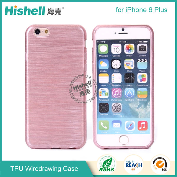 TPU Wiredrawing Case for iPhone6 Plus