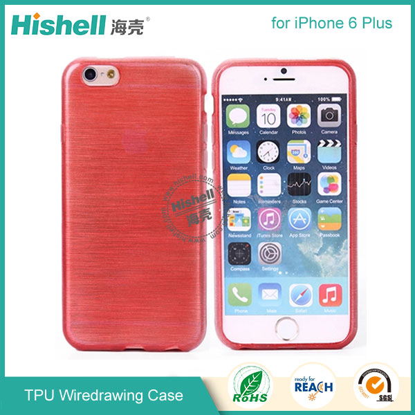 TPU Wiredrawing Case for iPhone6 Plus