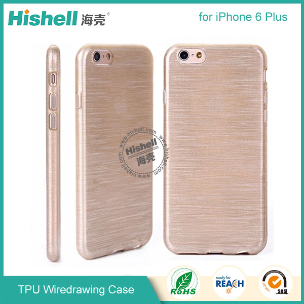 TPU Wiredrawing Case for iPhone6 Plus