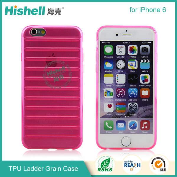 TPU Ladder Grain Case for iphone 6