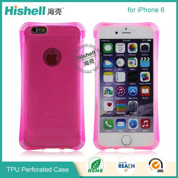 TPU Cellular Perforated Phone Case for iPhone6