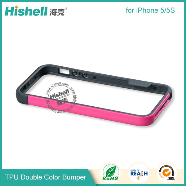 New arrvial TPU Double Color Bumper for iPhone 5/5S