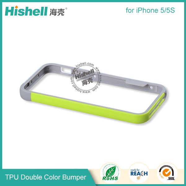 New arrvial TPU Double Color Bumper for iPhone 5/5S