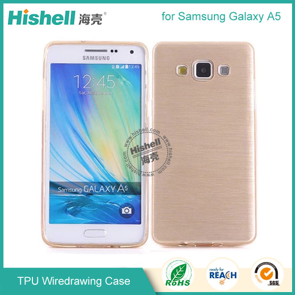 TPU Wiredrawing Phone Case for Samsung Galaxy A5