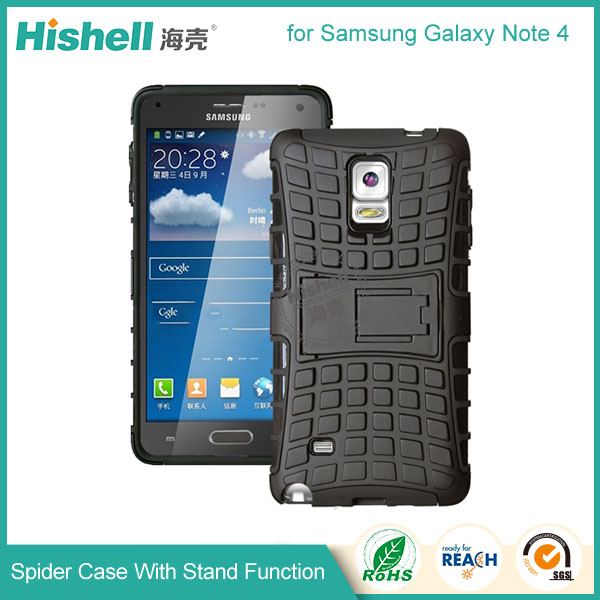 Spider Case With Stand Function for Samsung Note4