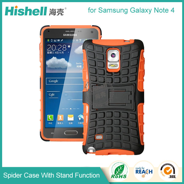 Spider Case With Stand Function for Samsung Note4