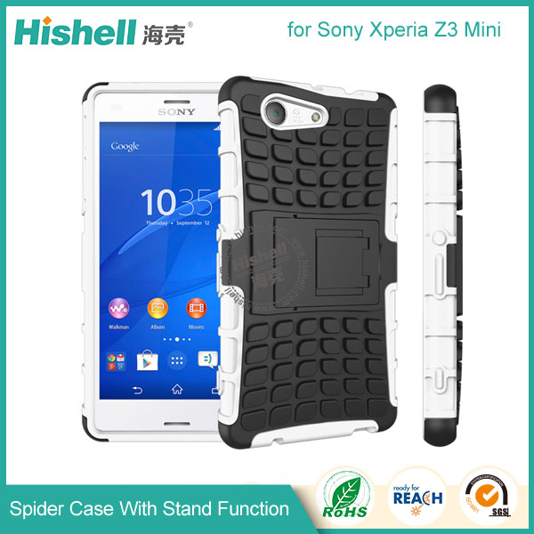 Spider Case With Stand Function for Sony Z3 mini