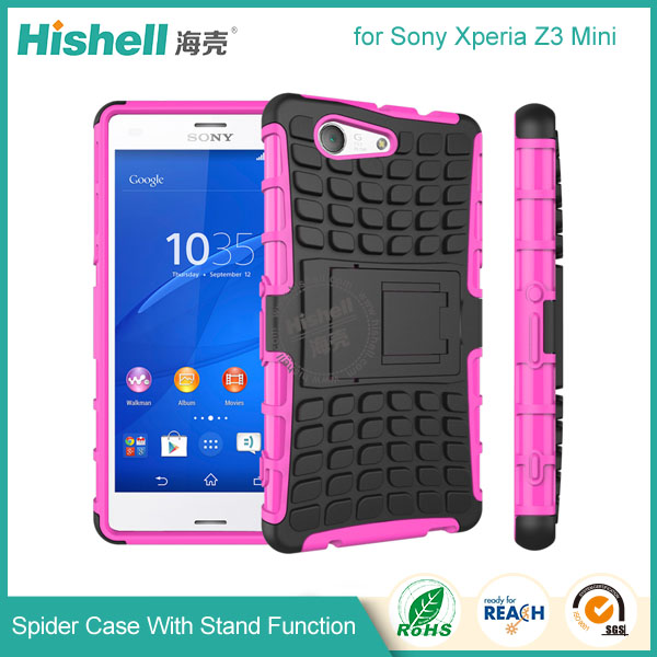 Spider Case With Stand Function for Sony Z3 mini