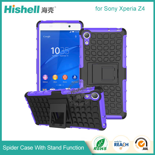 Spider Case With Stand Function for Sony Z4