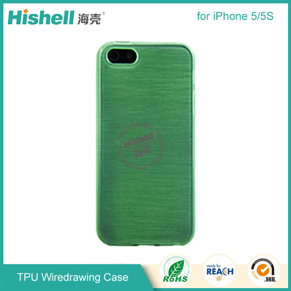 TPU Wiredrawing Phone Case for iPhone 5/5S