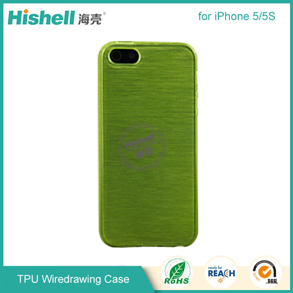 TPU Wiredrawing Phone Case for iPhone 5/5S
