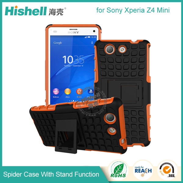 Spider Case With Stand Function for Sony Z4 mini