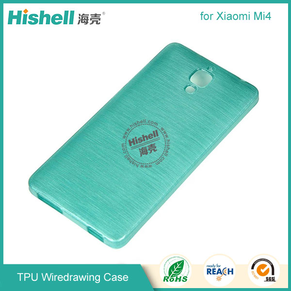 TPU Wiredrawing Phone Case for Xiaomi Mi4