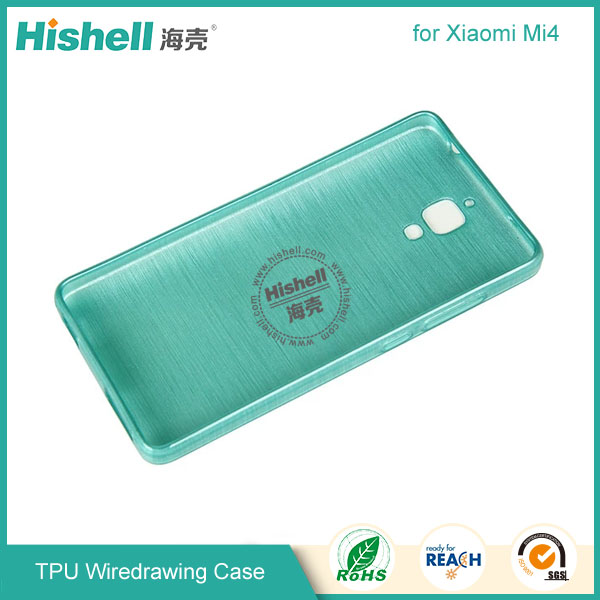 TPU Wiredrawing Phone Case for Xiaomi Mi4