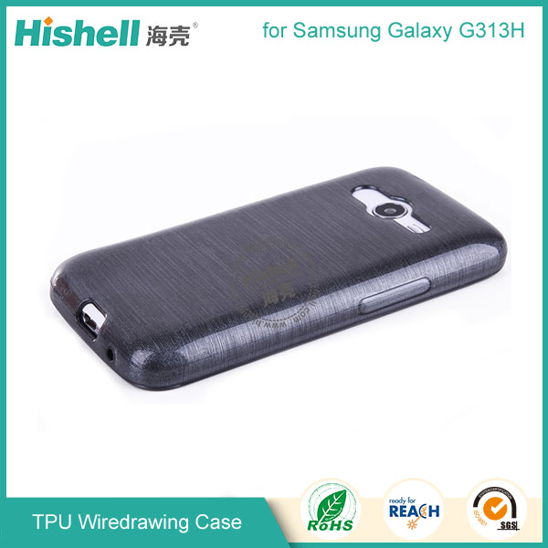 TPU Wiredrawing Phone Case for Samsung Galaxy G313H