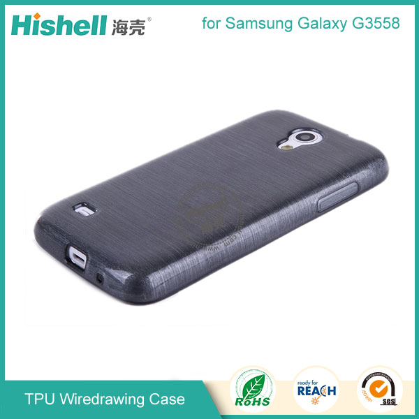 TPU Wiredrawing Phone Case for Samsung G3558