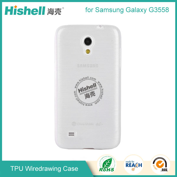 TPU Wiredrawing Phone Case for Samsung G3558
