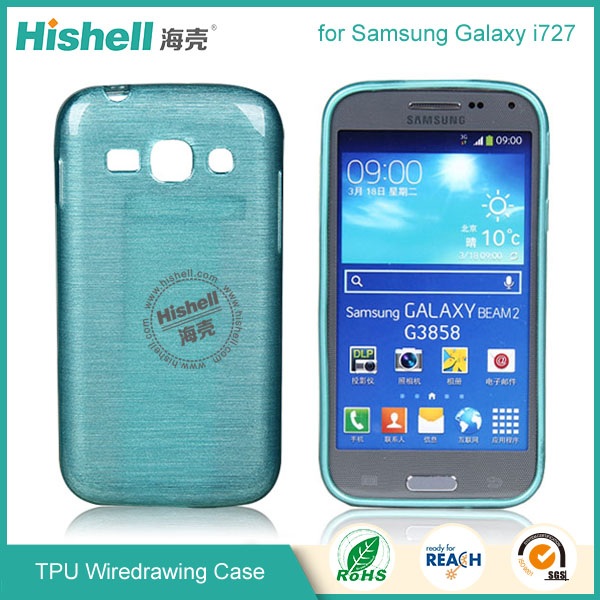 TPU Wiredrawing Phone Case for Samsung i727