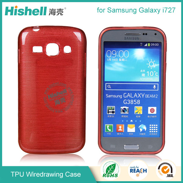 TPU Wiredrawing Phone Case for Samsung i727