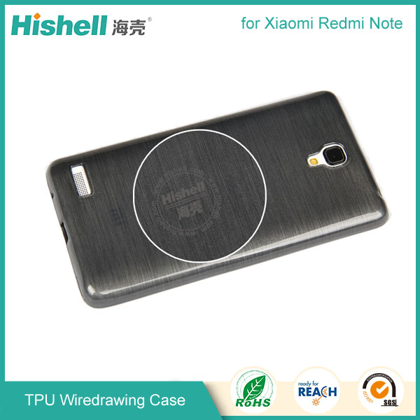 TPU Wiredrawing Phone Case for Xiaomi Redmi Note